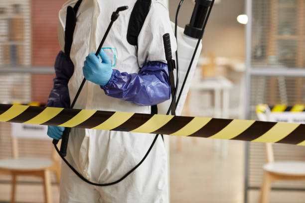 Professional Biohazard Cleanup technician working in Canton, IL